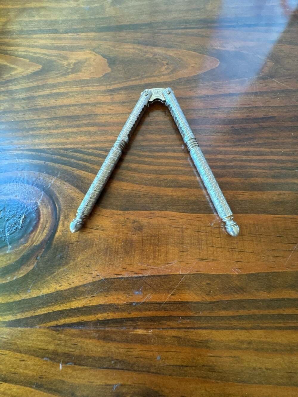 Vintage HMQ Metal Nutcracker Tool 5 Inch